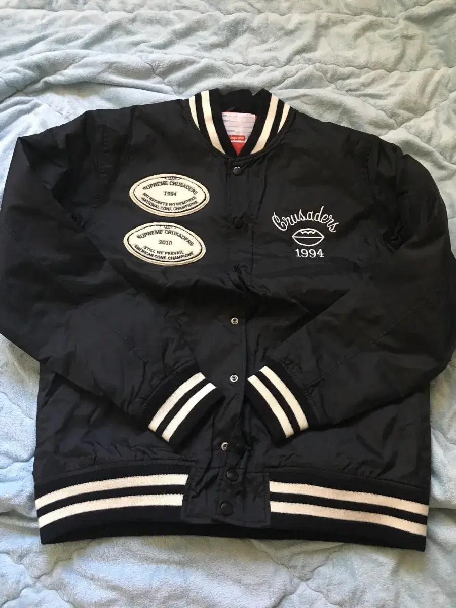 Supreme crusaders 2025 varsity jacket